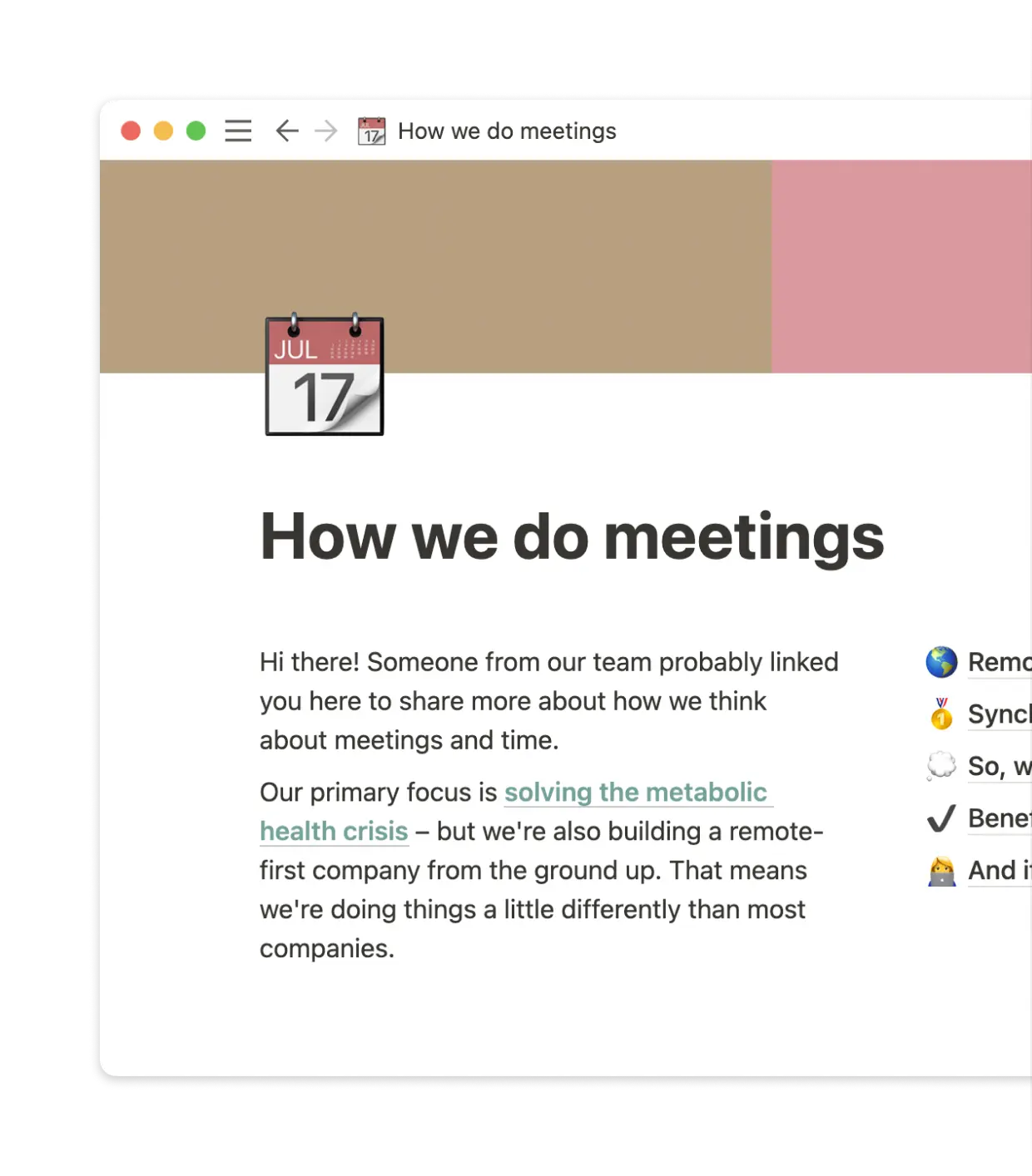 Levels shares operational documents to help other startups improve their processes.