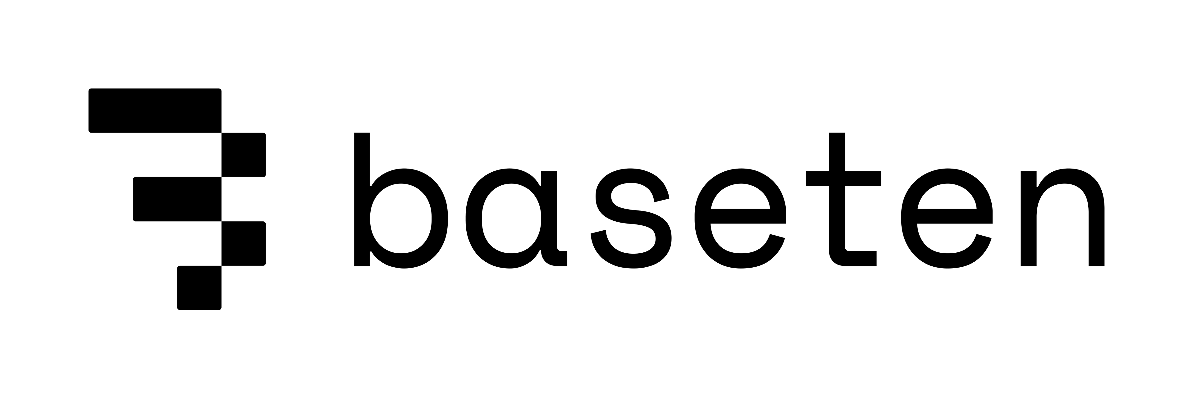 black logo for Baseten
