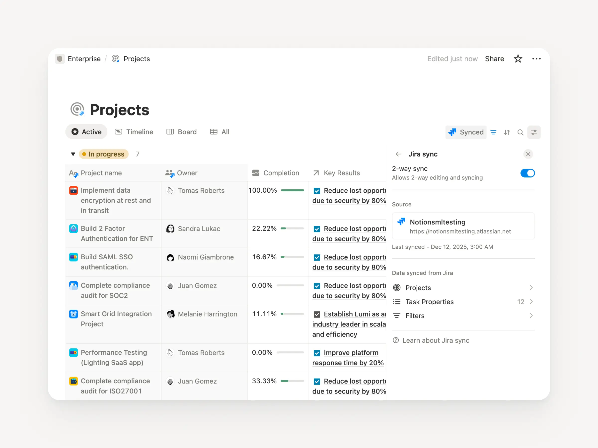 Notion 与 Jira 深度融合