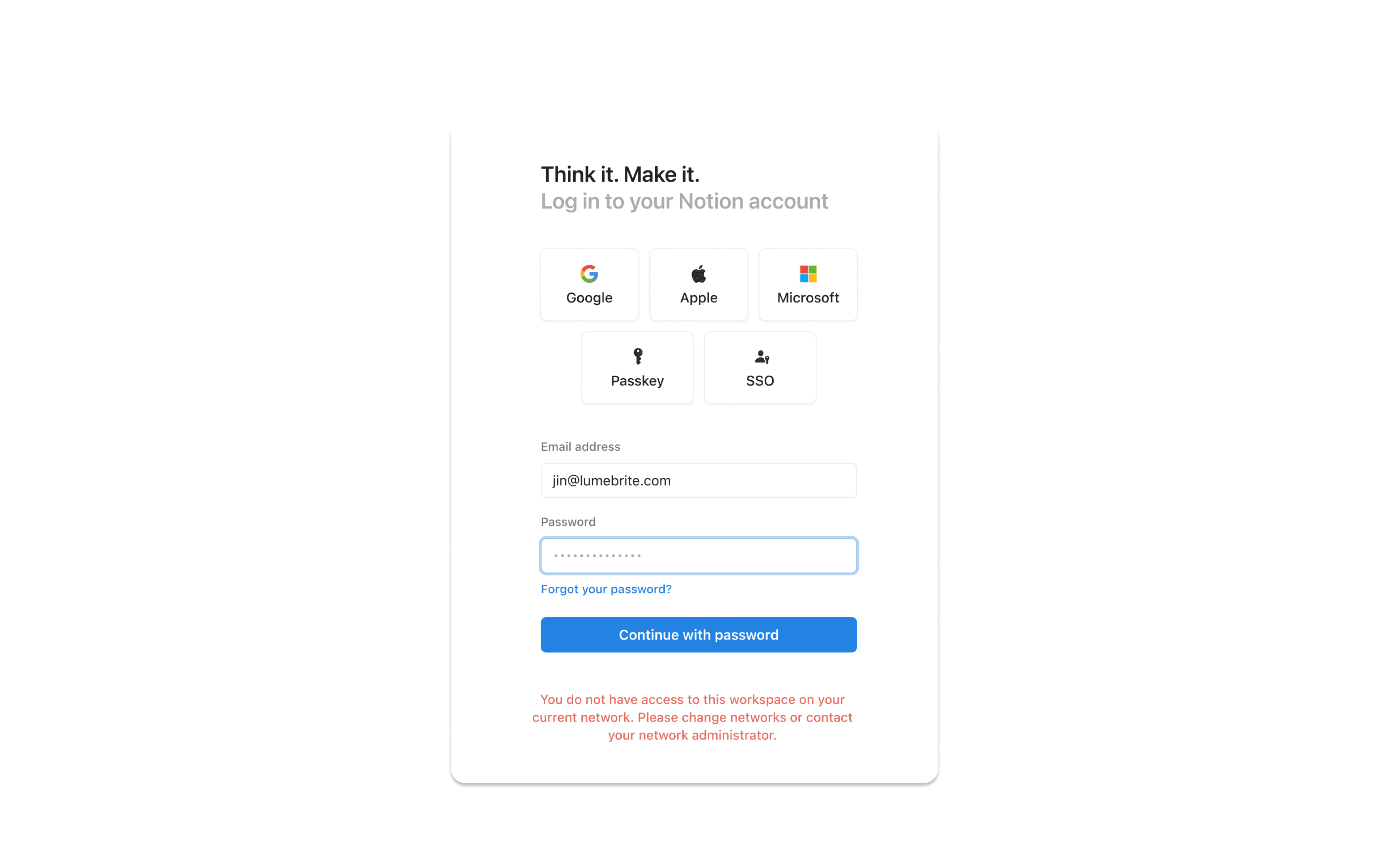 aide : message d’erreur adresse IP restreinte