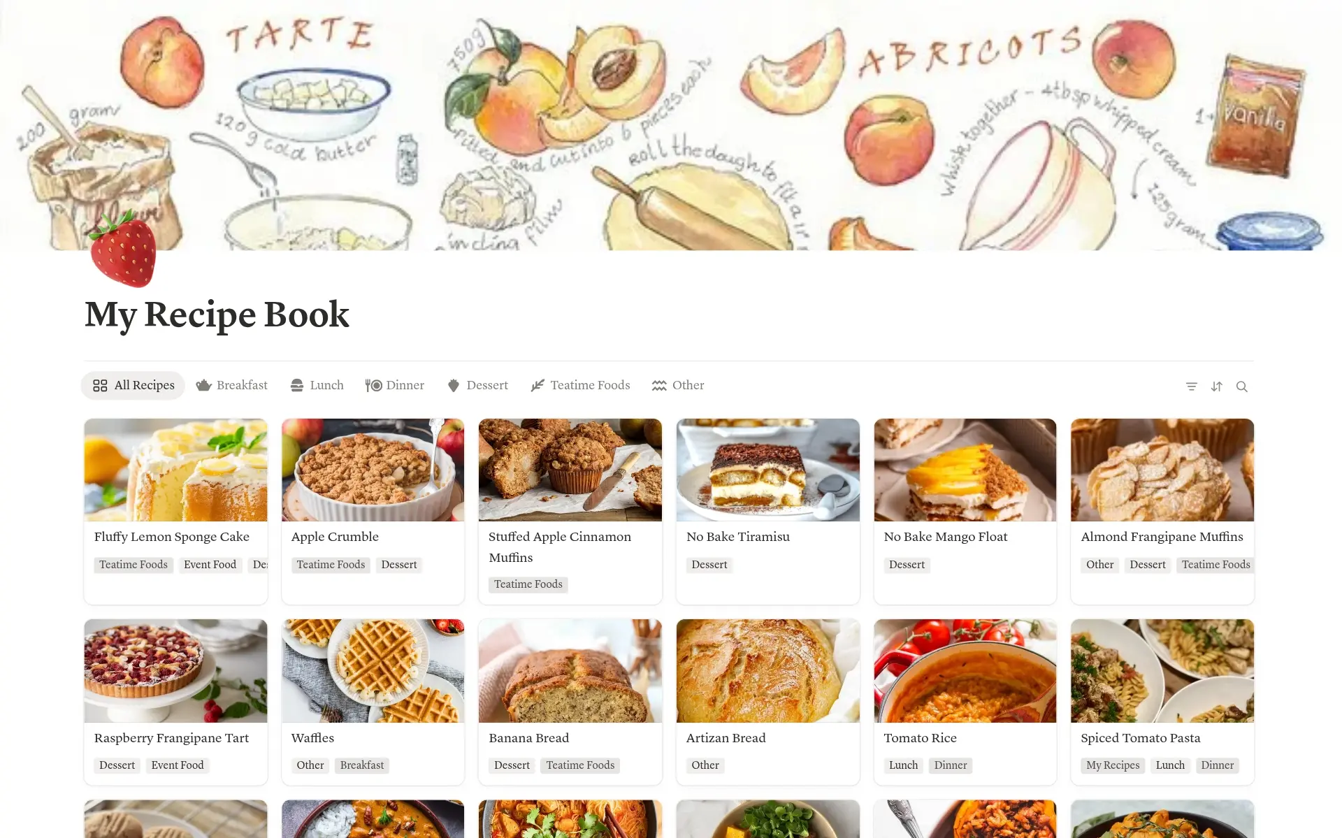 Kokoelman your-recipe-box kuva